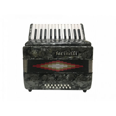 Acordeon Farinelli 25 Teclas 16 Bajos Gris, 25k16bg